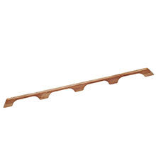 WHITECAP Teak handrail %2D 4 loops %2D 43 inch l