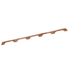 WHITECAP Teak handrail %2D 5 loops %2D 53 inch l