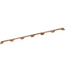 WHITECAP Teak handrail %2D 6 loops %2D 63 inch l