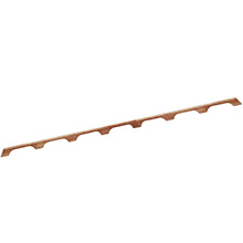 WHITECAP Teak handrail %2D 7 loops %2D 73 inch l