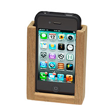 WHITECAP Teak iphone rack