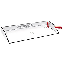 MAGMA Bait and Filet Mate Serving and Cutting Table %2D 31 inch %2D White and Black