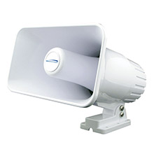 SPECO 4 inch x 6 inch weatherproof pa speaker horn %2D white