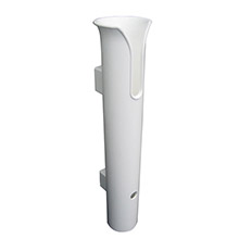 TACO METALS Poly stand%2Doff rod holder w and stainless steel hardware %2D white