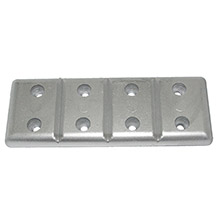 TECNOSEAL Tec%2D40 hull plate anode %2D zinc