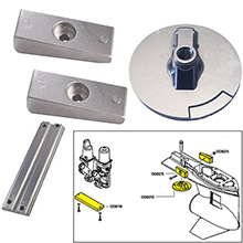 TECNOSEAL Anode kit w and hardware %2D mercury verado 4 %2D zinc