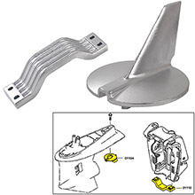 TECNOSEAL Anode kit %2D yamaha 200%2D250hp %2D zinc