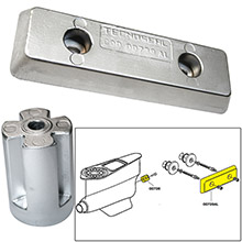 TECNOSEAL Anode kit w and hardware %2D volvo ips %2D zinc and aluminum