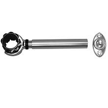 RUPP MARINE Threaded antenna support w and 6 inch flat mount 15 inch collar