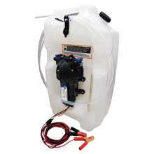 JABSCO Flat tank oil changer system 3 05 gallon tank 12v