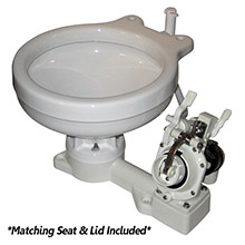 RARITAN Fresh head %2D fresh water flush %2D manual %2D household size %2D right hand operation