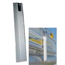 DOCK EDGE Fttoon pontoon boat fender %2D 36 inch %2D grey