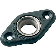 RONSTAN Screw%2Don plastic nylon bush %2D stainless steel lined %2D 11mm7 and 16 inch id x 5mm3 and 16 inch deep
