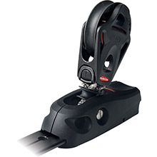 RONSTAN Series 25 t%2Dtrack %2D composite slide %2D series 40 bb orbit block %2D stand up %2D suits 9mm5 and 16 inch rope
