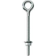 RONSTAN Eye bolt %2D welded eye %2D 5 and 16 inch thread x 6 inch long stud