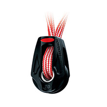 RONSTAN Series 20 ball bearing orbit block %2D single %2D dyneema lashing %2D becket option