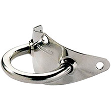 RONSTAN Spinnaker pole ring %2D curved base %2D 30mm1%2D3 and 16 inch id