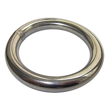 RONSTAN Welded ring %2D 6mm1 and 4 inch x 25mm1 inch id
