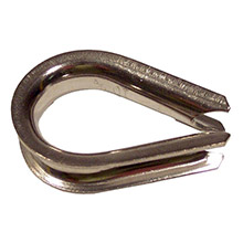 RONSTAN Thimble f and 6mm1 and 4 inch wire