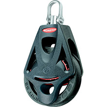 RONSTAN Series 55 ball bearing orbit block %2D single %2D becket %2D swivel head
