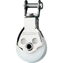 RONSTAN Series 25 utility block %2D single %2D swivel shackle head