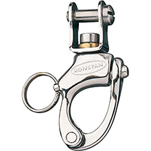 RONSTAN Snap shackle %2D fork swivel bail %2D 72mm2%2D13 and 16 inch length