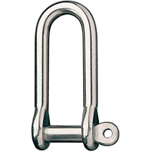 RONSTAN Long dee shackle %2D 3 and 8 inch pin %2D 2%2D3 and 8 inch l x 23 and 32 inch w