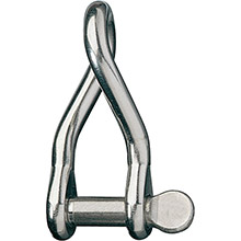 RONSTAN Twisted shackle %2D 5 and 16 inch pin %2D 1%2D7 and 8 inch l x 5 and 8 inch w