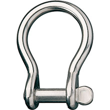 RONSTAN Bow shackle %2D 1 and 4 inch pin %2D 13 and 16 inch l x 3 and 4 inch w