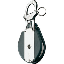 RONSTAN Snatch block acetal sheave %2D single %2D 11mm7 and 16 inch max rope diameter