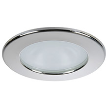 QUICK Kai xp downlight led %2D 4w ip66 screw mounted %2D round stainless bezel round daylight light