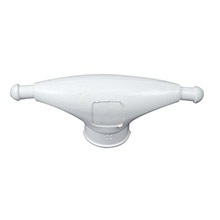 WHITECAP Rubber spreader boot %2D pair %2D small %2D white