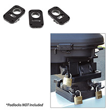 SCOTTY 3134 downrigger security system 3%2Dpiece locking plates w and o padlocks