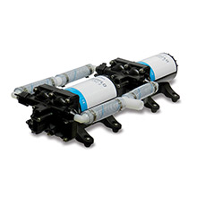 SHURFLO High flow dual pump system %2D 24 vdc 100 gpm
