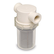 SHURFLO 3 and 4 inch raw water strainer %2D 50 mesh screen