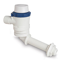 SHURFLO Piranha angled port aerator 800 livewell pump %2D 12 vdc 800 gph