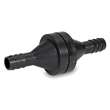 SHURFLO In%2Dline check valve %2D 1 and 2 inch barbs