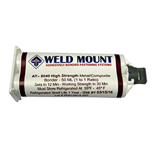 WELD MOUNT No slide metal/composite bonder