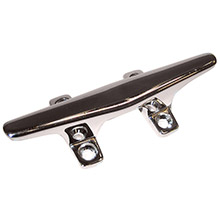 WHITECAP Hollow base 6 inch chrome plated zamac cleat %2D freshwater use only