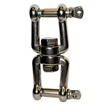 QUICK Sw10 anchor swivel %2D 10mm stainless steel jaw jaw swivel %2D f and 16%2D44lb anchors