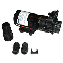 RARITAN Macerator pump %2D 24vdc w and waste valve