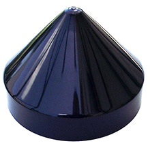 MONARCH MARINE Black Cone Piling Cap %2D 95 inch