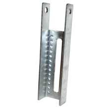 C.E. SMITH Vertical bunk bracket dimpled - 7-1/2 inch