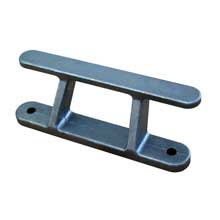 DOCK EDGE Dock builders cleat %2D angled aluminum rail cleat %2D 8 inch