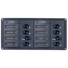 BEP MARINE Dc panel %2D 8%2Dway %2D horizontal