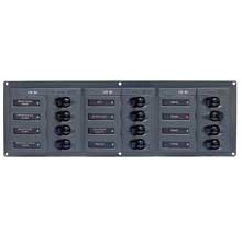 BEP MARINE Dc panel %2D 12%2Dway %2D no meter %2D horizontal