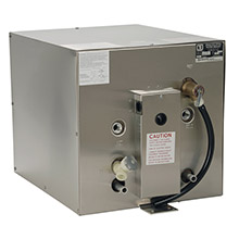 WHALE MARINE Seaward 11 gallon hot heater w and front heat exchager stainless steelexterior