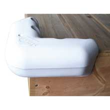 DOCK EDGE Dock bumper corner dockguard %2D white