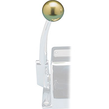 RUPP MARINE Control knob gold for morse controls 3 and 8%2D24 thread
