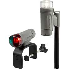ATTWOOD Clamp%2Don portable led light kit marine gray